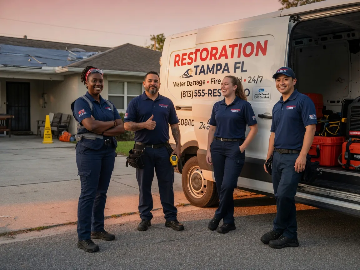 Water Damage Restoration company in Drexel, NC